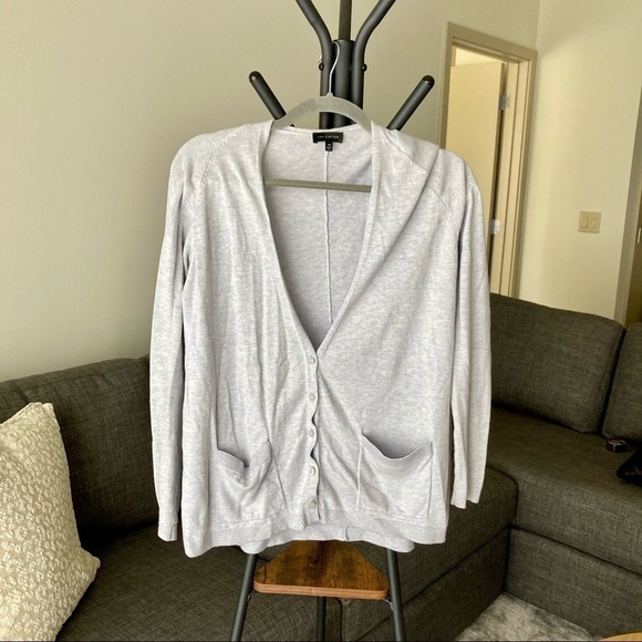*2/$15* The Limited Grey Cardigan - Picture 2 of 6